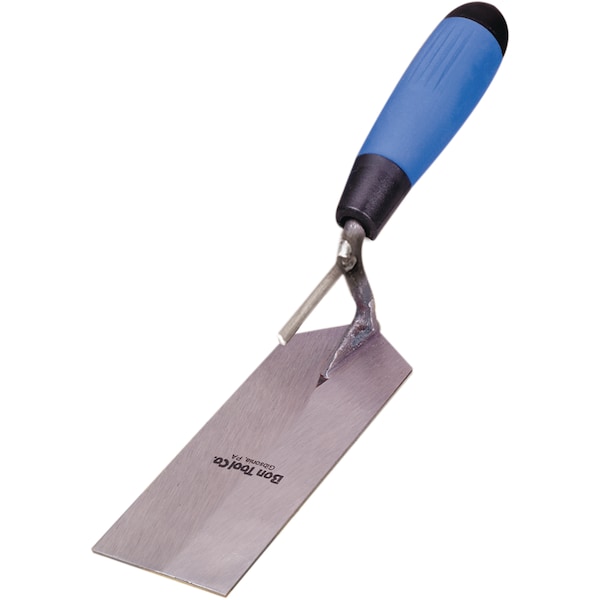 Margin Trowel, Bucket Carbon Steel 5 X 2 Comfort Grip Handle